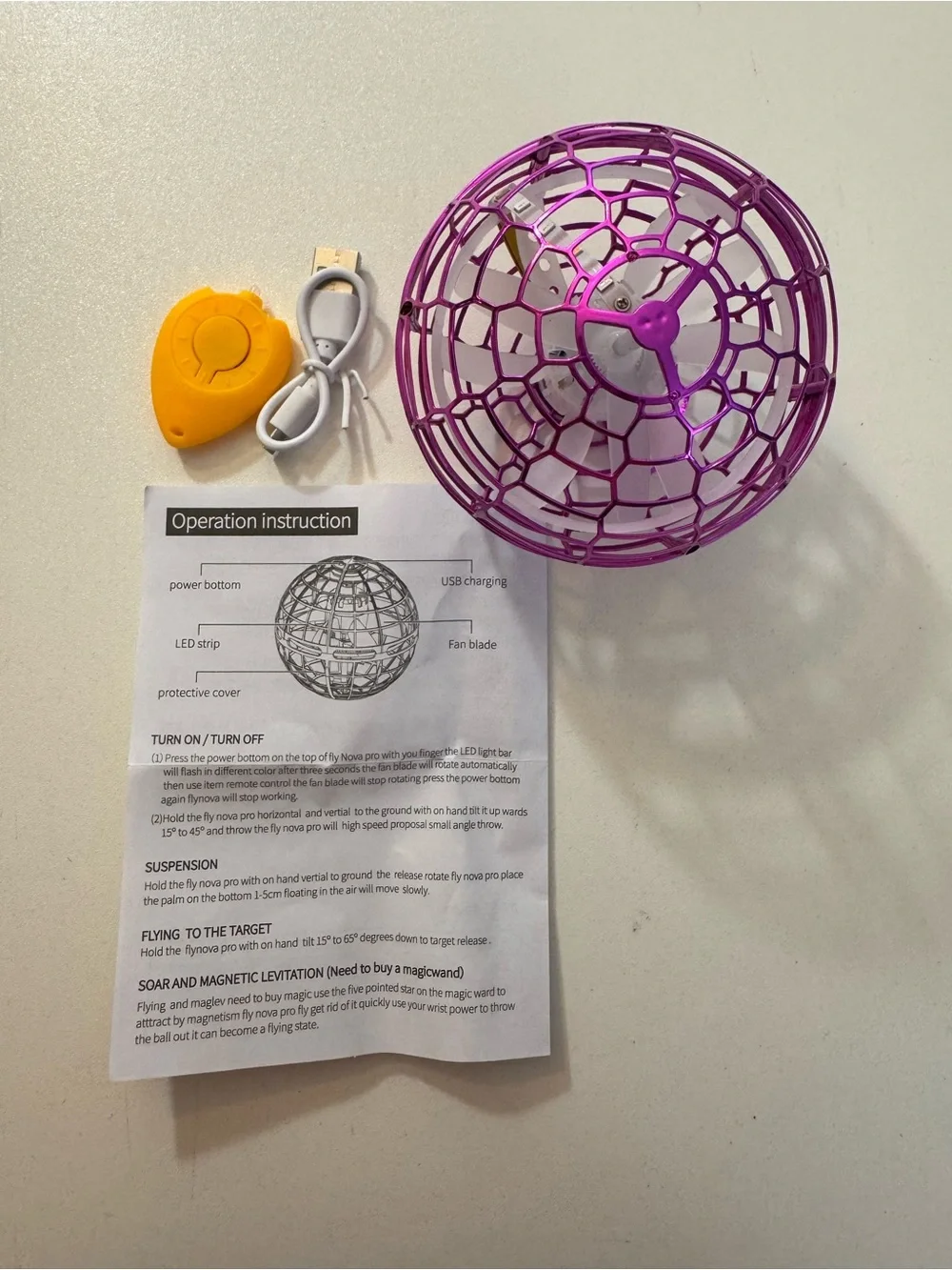 Flying Spinner Kids Toy
